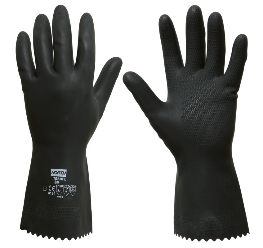 [GT950FL] Guantes Sintéticos/Químicos Heavy Weight Industrial