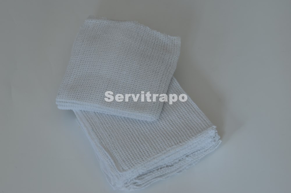 Rejilla Algodón Blanca 40x40