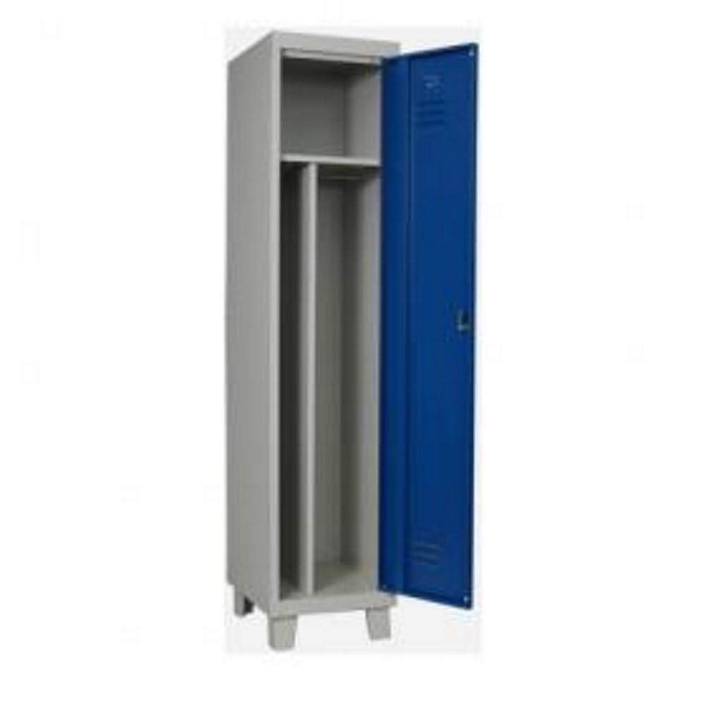 [PIC4001X1] Taquilla Acero Pintado Ancho400 1 Puerta 1 Modulo Medidas 1800x500x400