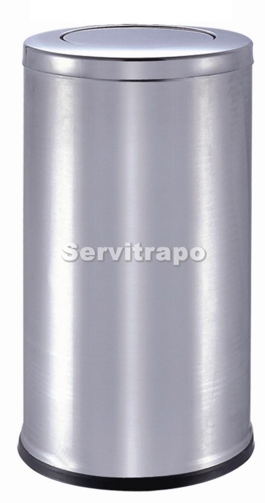[PTE9410B-MT] Papelera Especial Pasillos Con Tapa Basculante