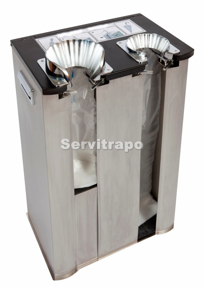 [SE120] Enfundador De Paraguas Doble Acero Inox