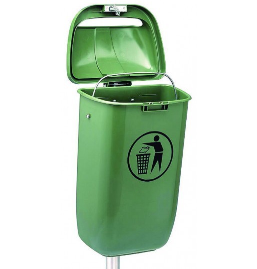 [SE44002] Papelera 50l Para Poste