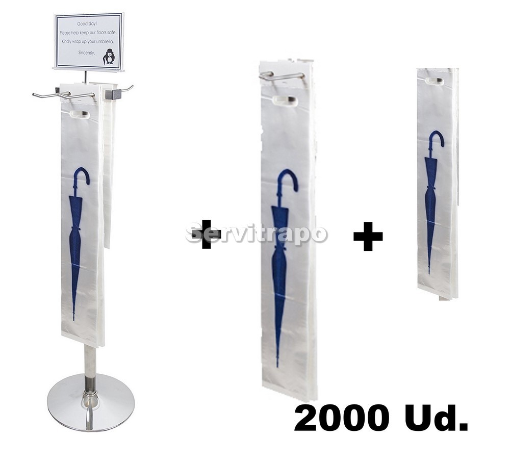 [SEM05PACK] Kit Soporte De Acero + Bolsas Enfundadoras 