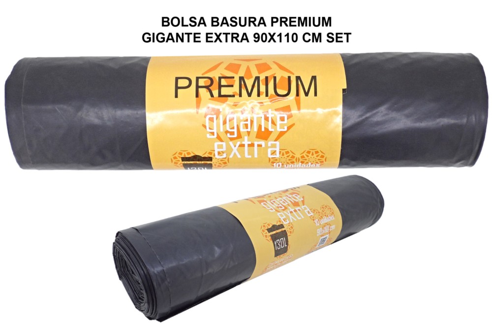 [SW520420] Bolsa Basura Premium Gigante Extra 90x110 Cm Set10
