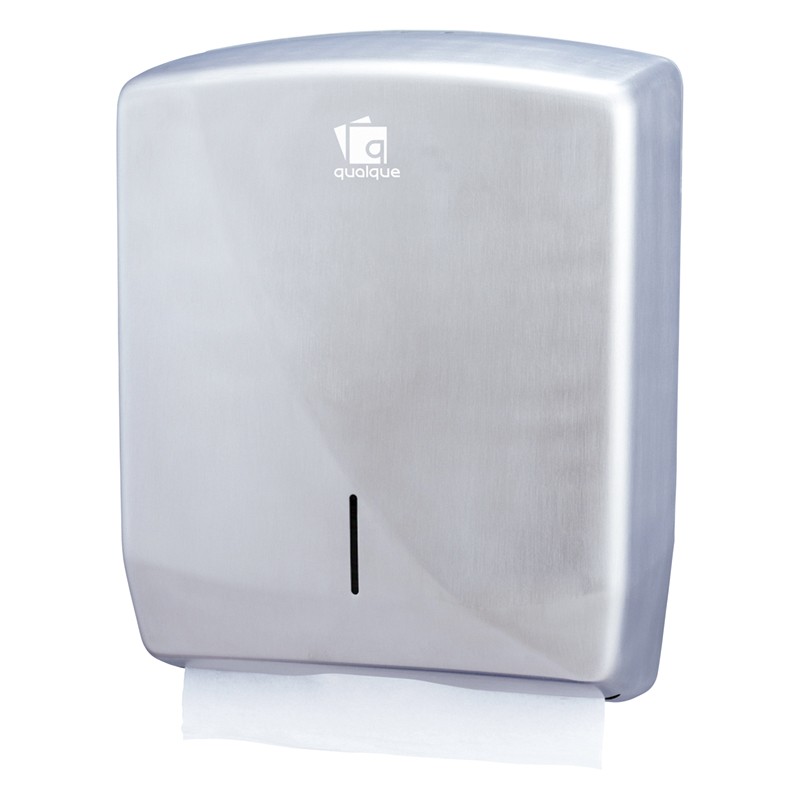 [601708] Dispensador Toallas Seca Manos  Interplegadas Inox Qualque