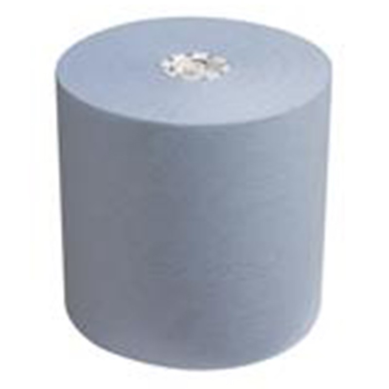[6692000] Toallas Seca Manos En Rollo Scott Max 1 Capa Liso Azul 350 M