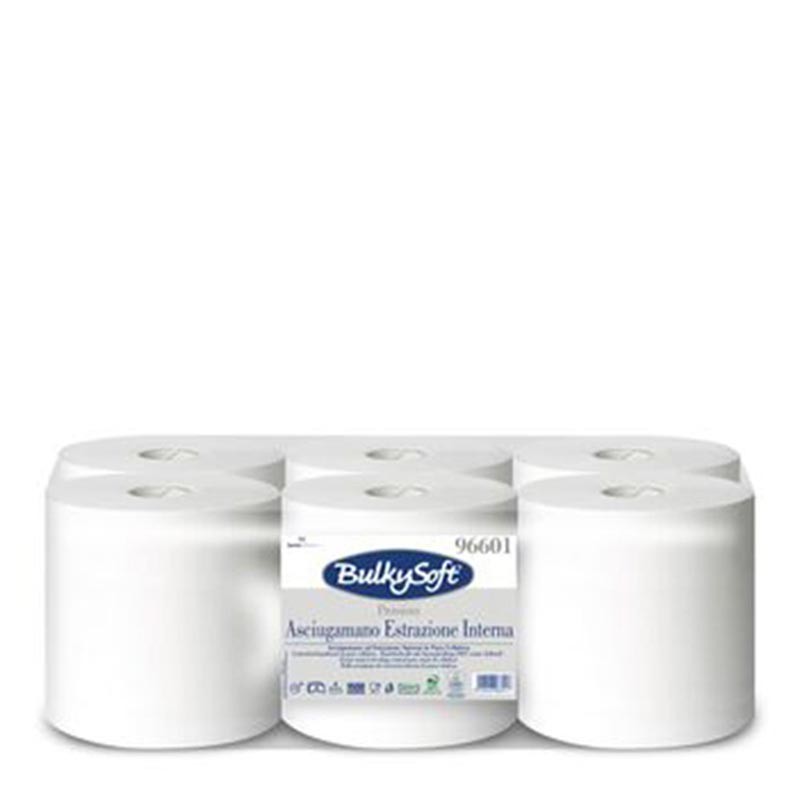 [96601.E10] Bobina Seca Manos Disp. Central Premium 2 Capas Gofrado 150 M