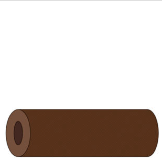 [Q26206] Camino De Mesa Precortado Spunbond 0,4X48 M Chocolate