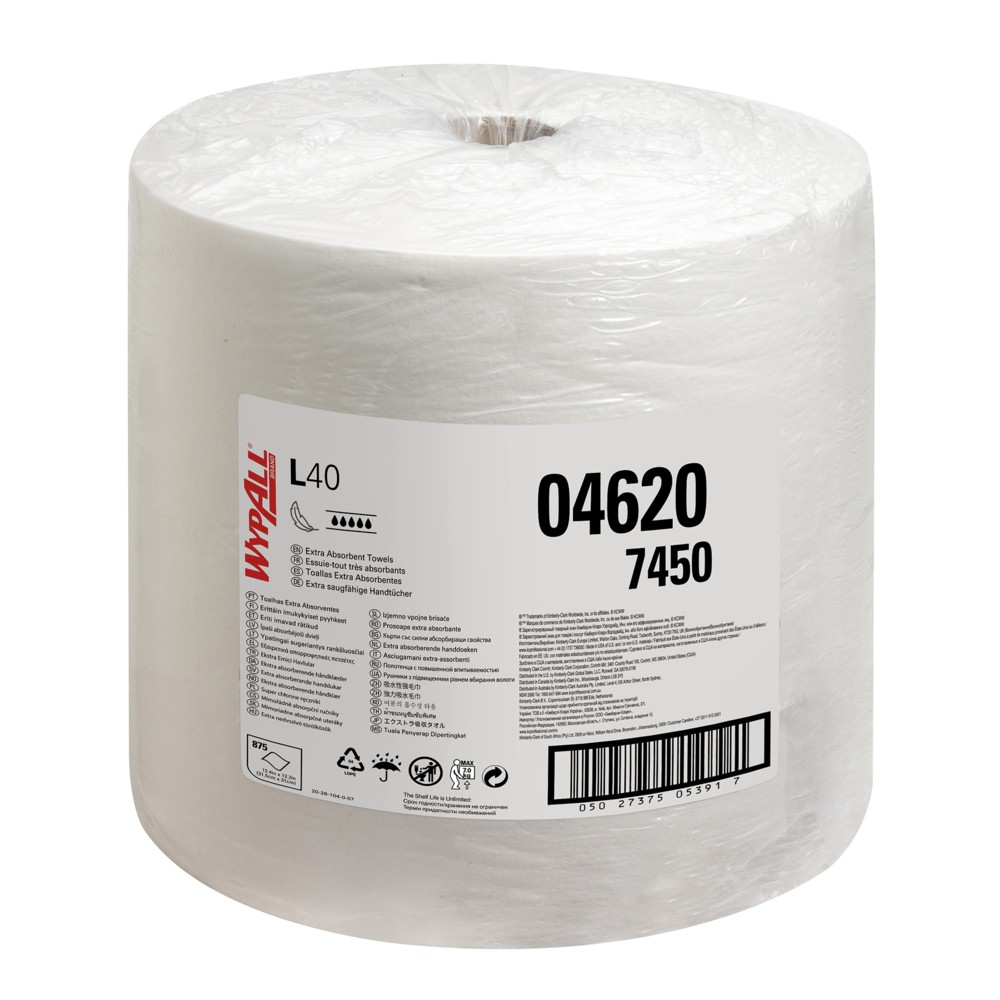 [7450000] Bobina Wypall L40 Paños 1 Capa