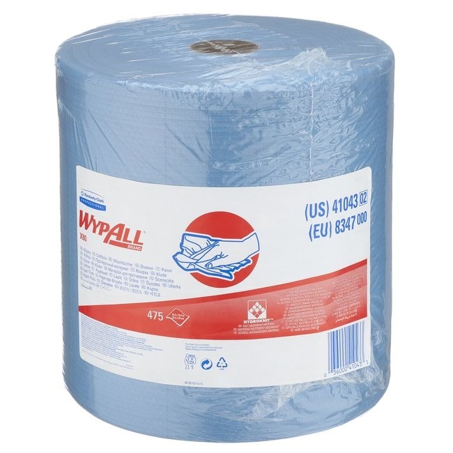 [8347000] Bobina Wypall X80 Paños 1 Capa Azul