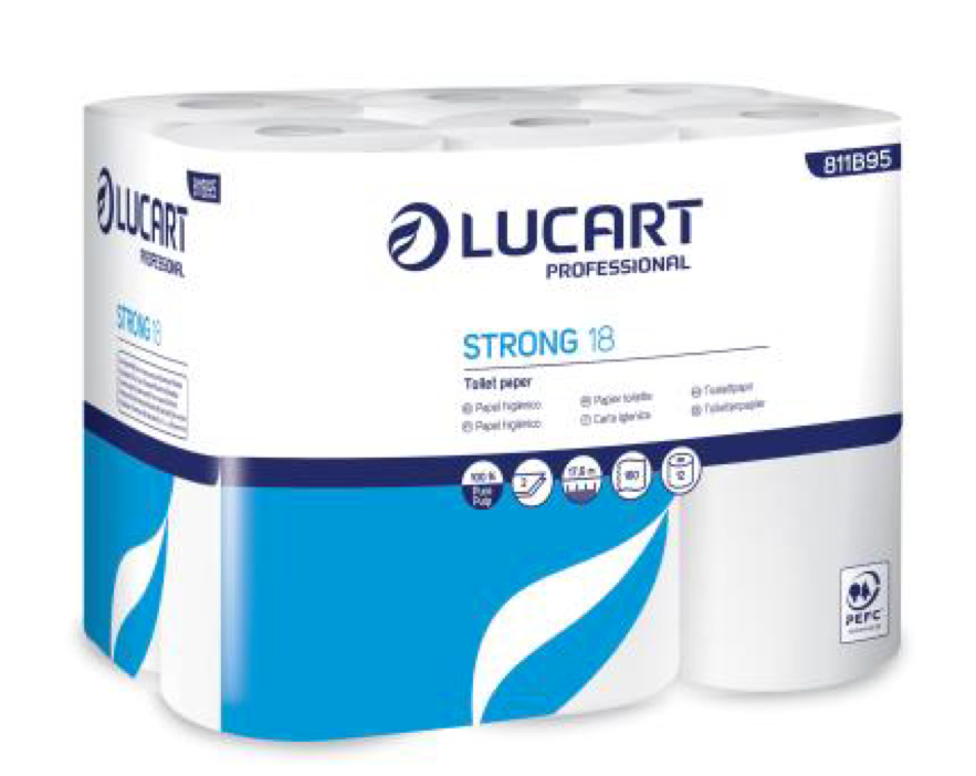 PAPEL HIGIÉNICO DOMÉSTICO 2 CAPAS STRONG 18M