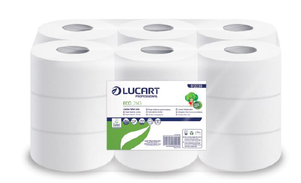 [812239] PAPEL HIGIÉNICO INDUSTRIAL 2 CAPAS.  ECO J143 143 M
