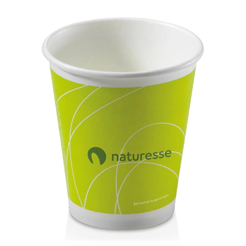 Vaso Cartón Biodegradable 6 Oz Naturesse