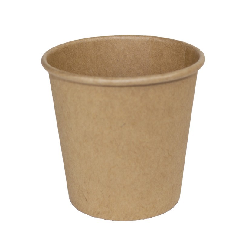 [1010302] Vaso Cartón Kraft 4 Oz