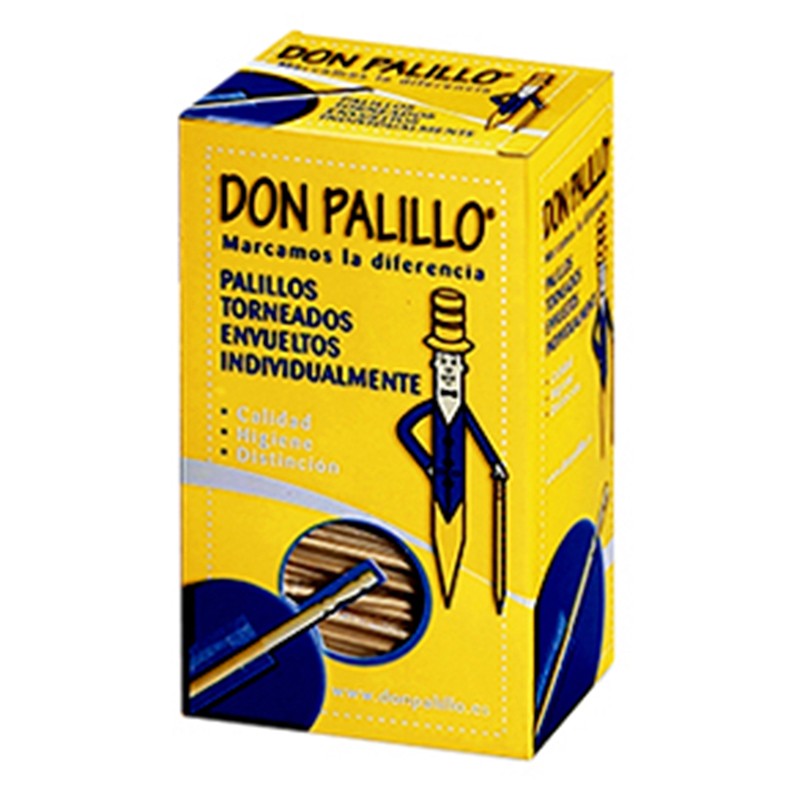 Palillo Redondo Envuelto Individual