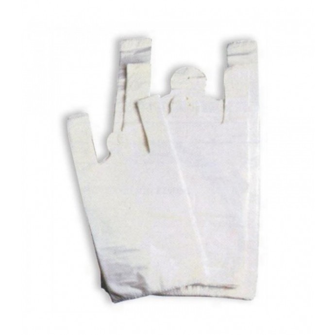 [BC3040B] BOLSA CAMISETA 30 X 40 CM BLANCA