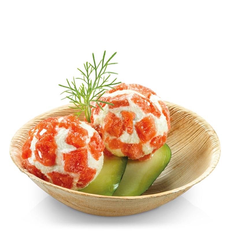 [PV15022] MINI BOL REDONDO HOJA DE PALMA 60 ML