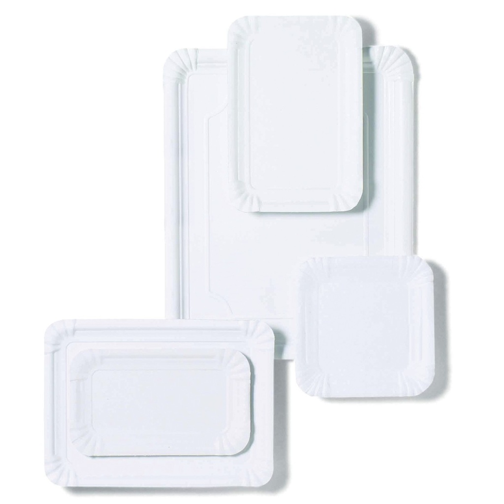 Bandeja Rectangular De Cartón De 28 X 36 Cm