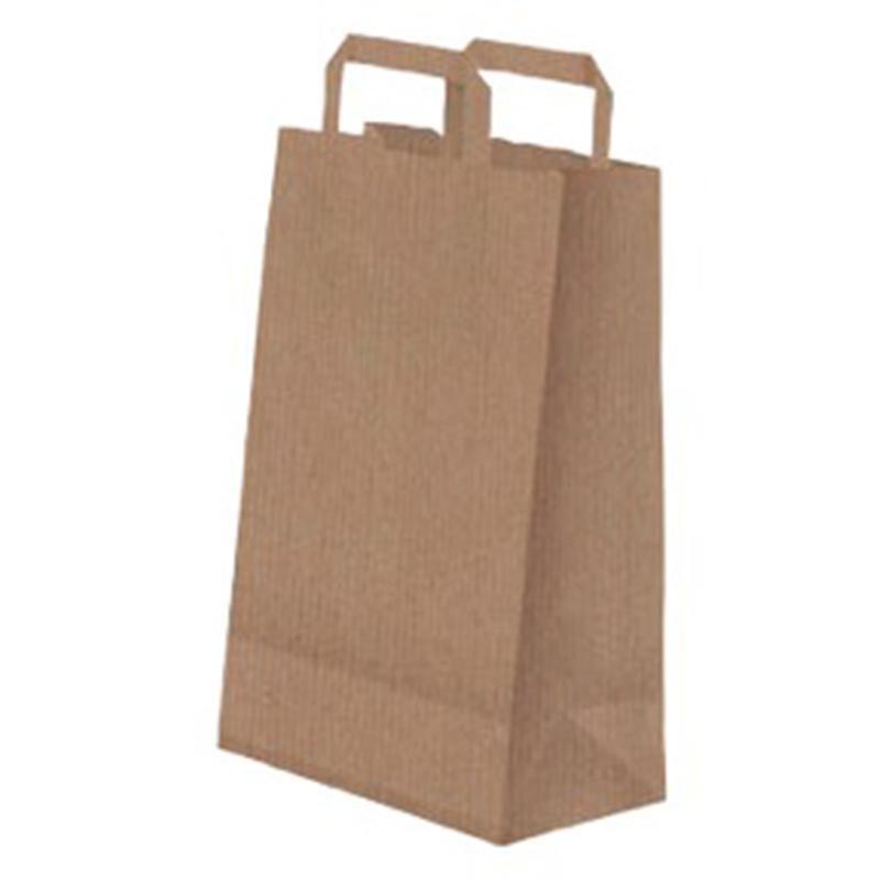 [321241] Bolsa Papel Kraft Con Asa 32+12X41 Cm