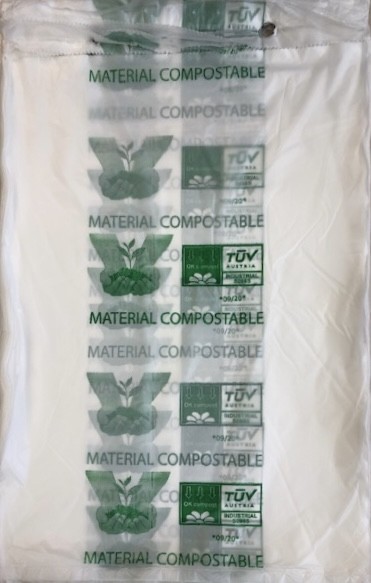 Bolsa Mercado Block Compostable 27 X 35+3