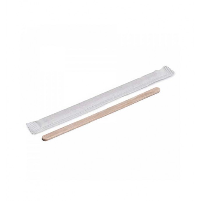 [PV11406/PQ] AGITADOR MADERA 11,4 CM EMBOLSADO INDIVIDUALMENTE