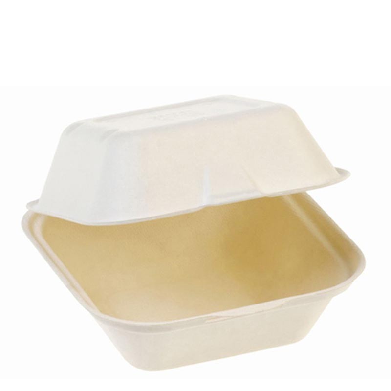 [PV13275] ENVASE HAMBURGUESA GRANDE CON TAPA BISAGRA PULPA