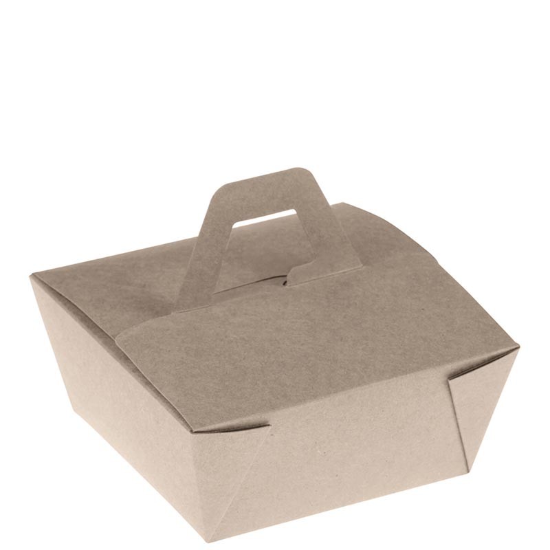 Caja Take Away Con Asa Pequeña Bambú