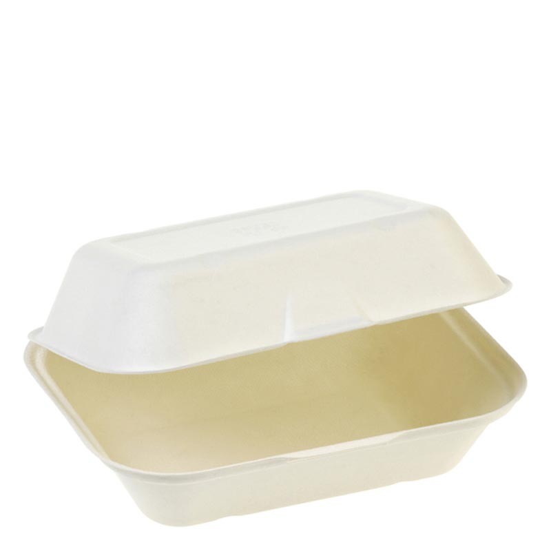 [PV3479] Caja Menú Con Tapa Bisagra Pulpa 18,5X14,0X7,4 Cm