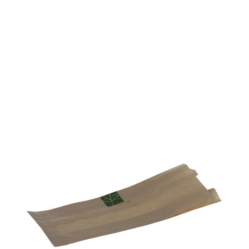 [PV15679] BOLSA KRAFT PARA BOCADILLOS 280*100*2X28 MM