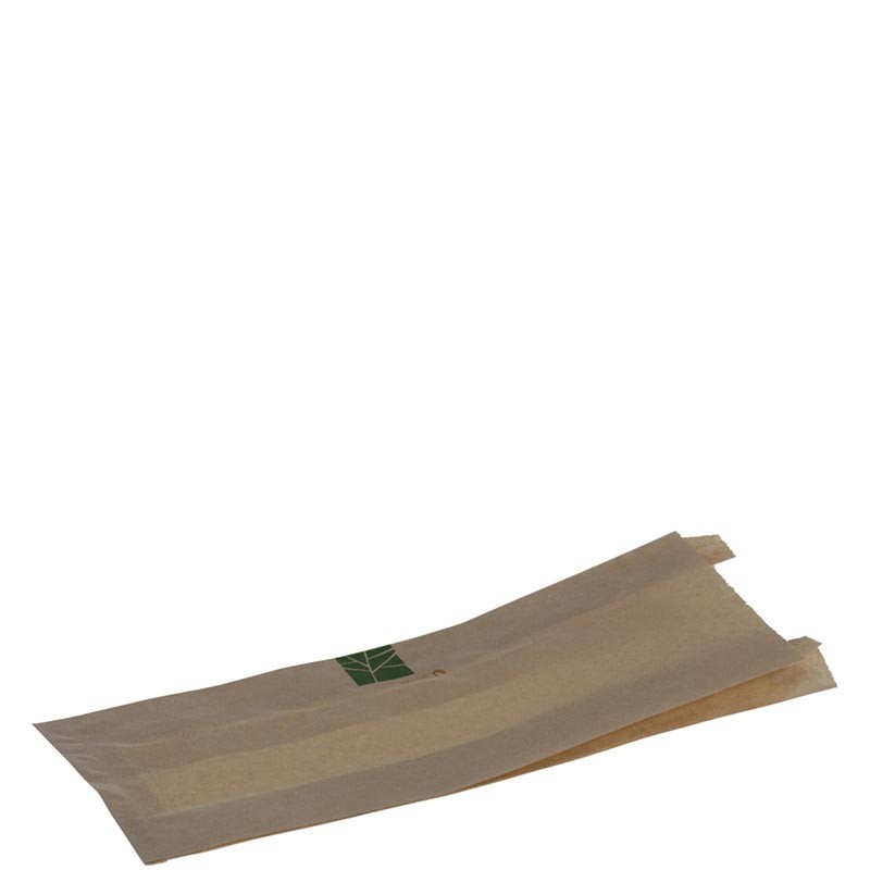 [PV15682] Bolsa Kraft Para Bocadillos 330*120*2X30 Mm