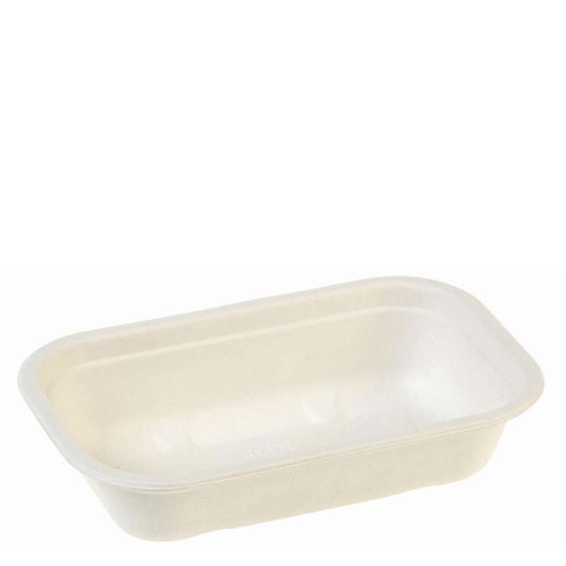 [PV12858] Envase Rectangular Bio-Laminado 650 Ml