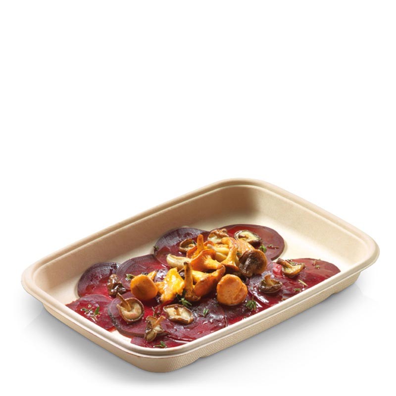 [PV15551] BANDEJA MENÚ TAKE AWAY NATURE 600 ML