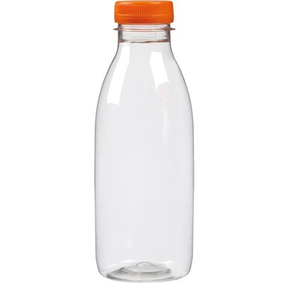 [PG7198] Botella Pet 500Cc+ Tapón Naranja
