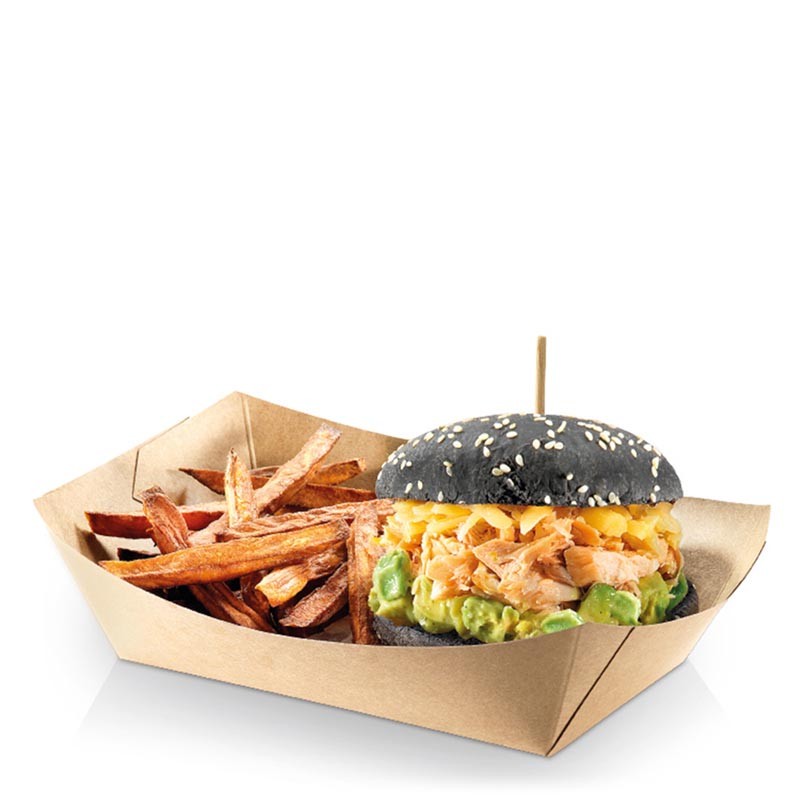 [PV16532] Barqueta Para Fritos Kraft Grande
