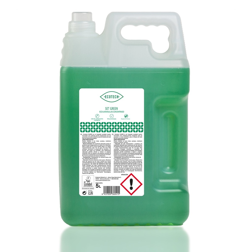 [33181861] ECOTECH SET GREEN, ECO LAVAVAJILLAS MANUAL