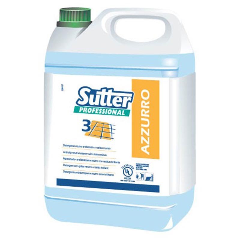AZZURRO, DETERGENTE NEUTRO  DE RESIDUO BRILLANTE