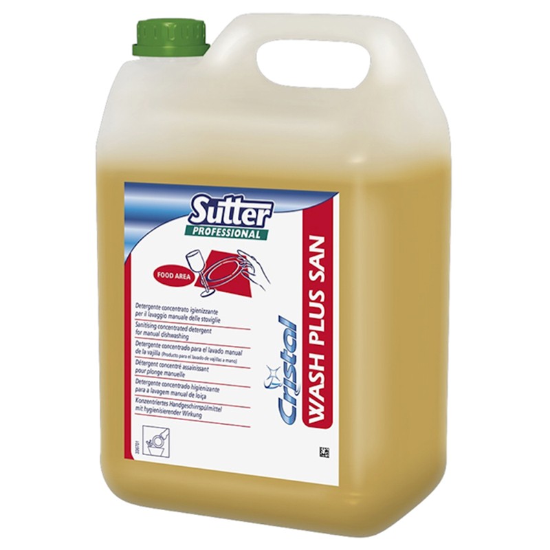 [568800] Wash Plus San, Detergente Lavado Manual Vajilla
