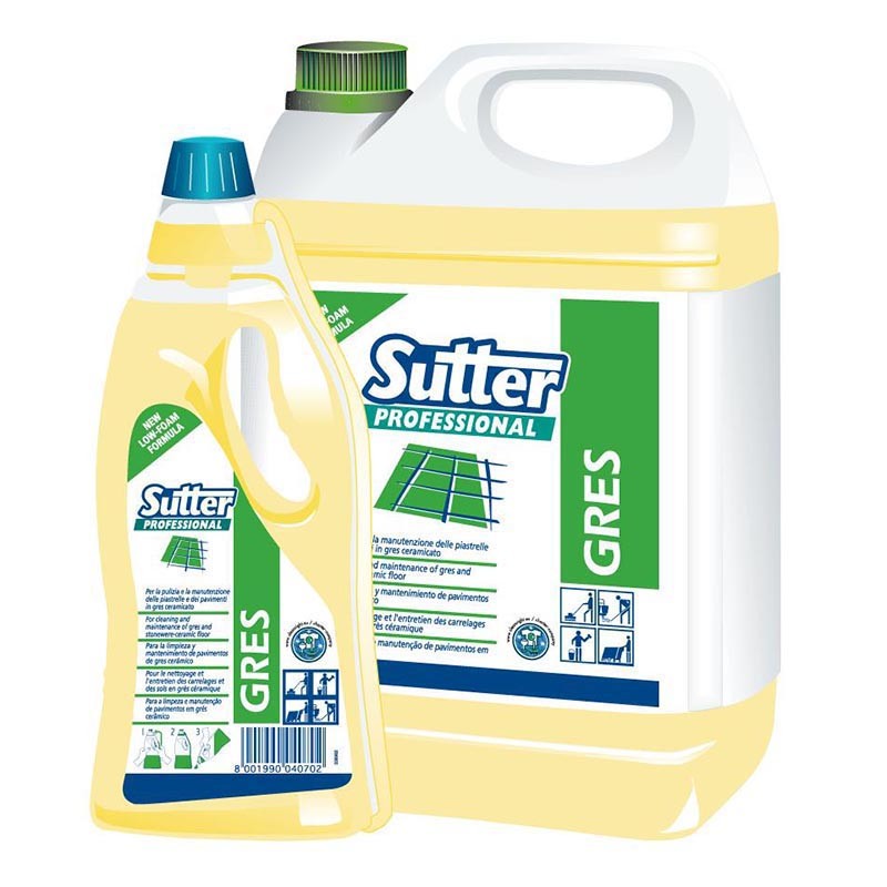 GRES, DETERGENTE PARA PAVIMENTOS GRES O MICRO POROSOS