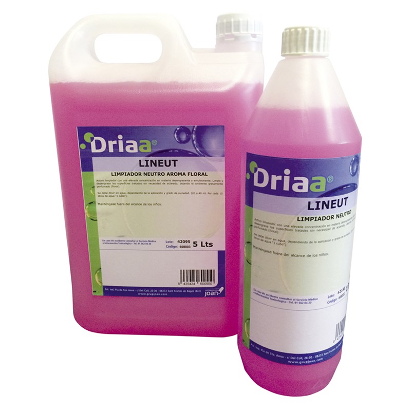 [608003] LINEUT, LIMPIADOR NEUTRO PERFUMADO DRIAA