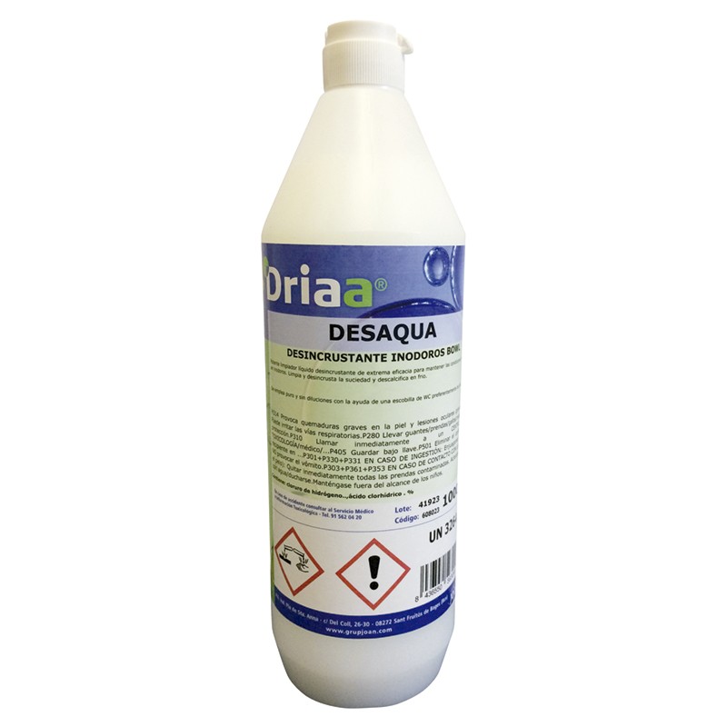 [608023] DESAQUA, DESINCRUSTANTE INODOROS DRIAA