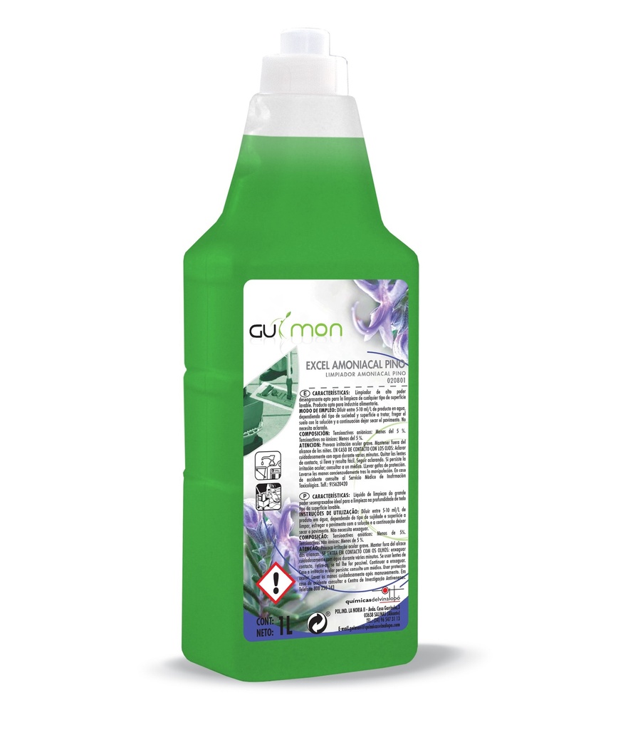 [QV020801] EXCEL AMONIACAL, LIMPIADOR AMONIACAL