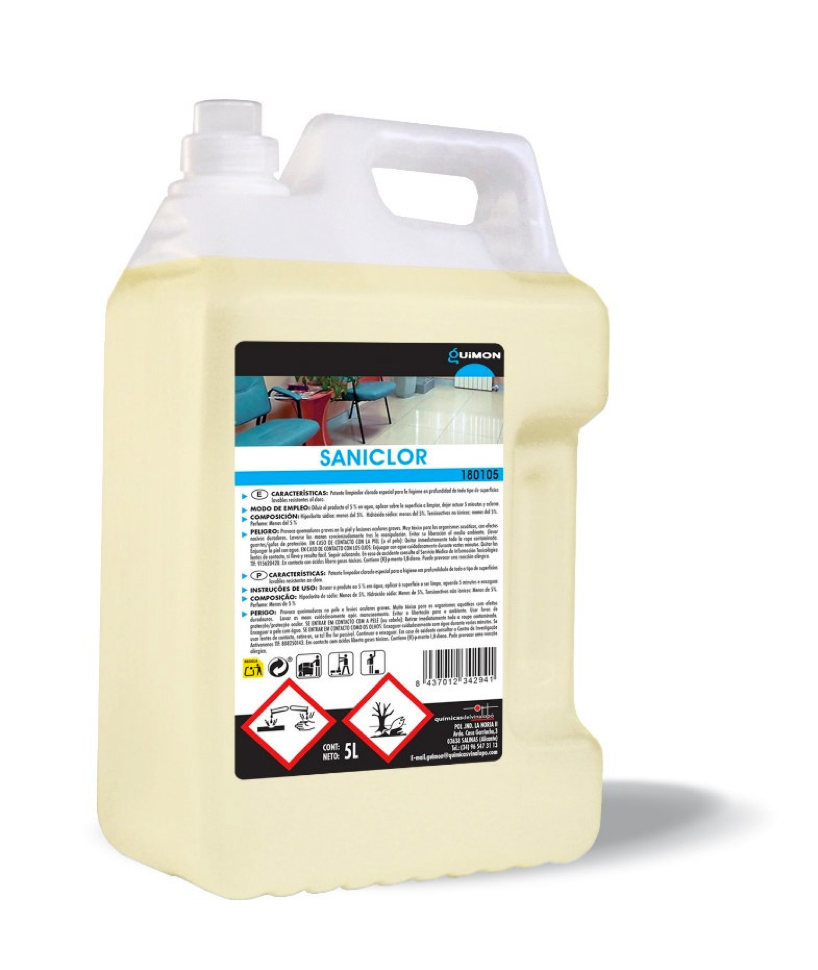 [QV180105] LIMPIADOR HIGIENIZANTE CLORADO