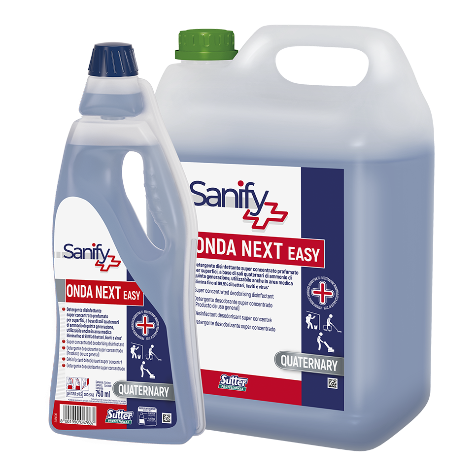 ONDA NEXT EASY SUPERCONCENTRADO, DETERGENTE DESODORIZANTE CONCENTRADO