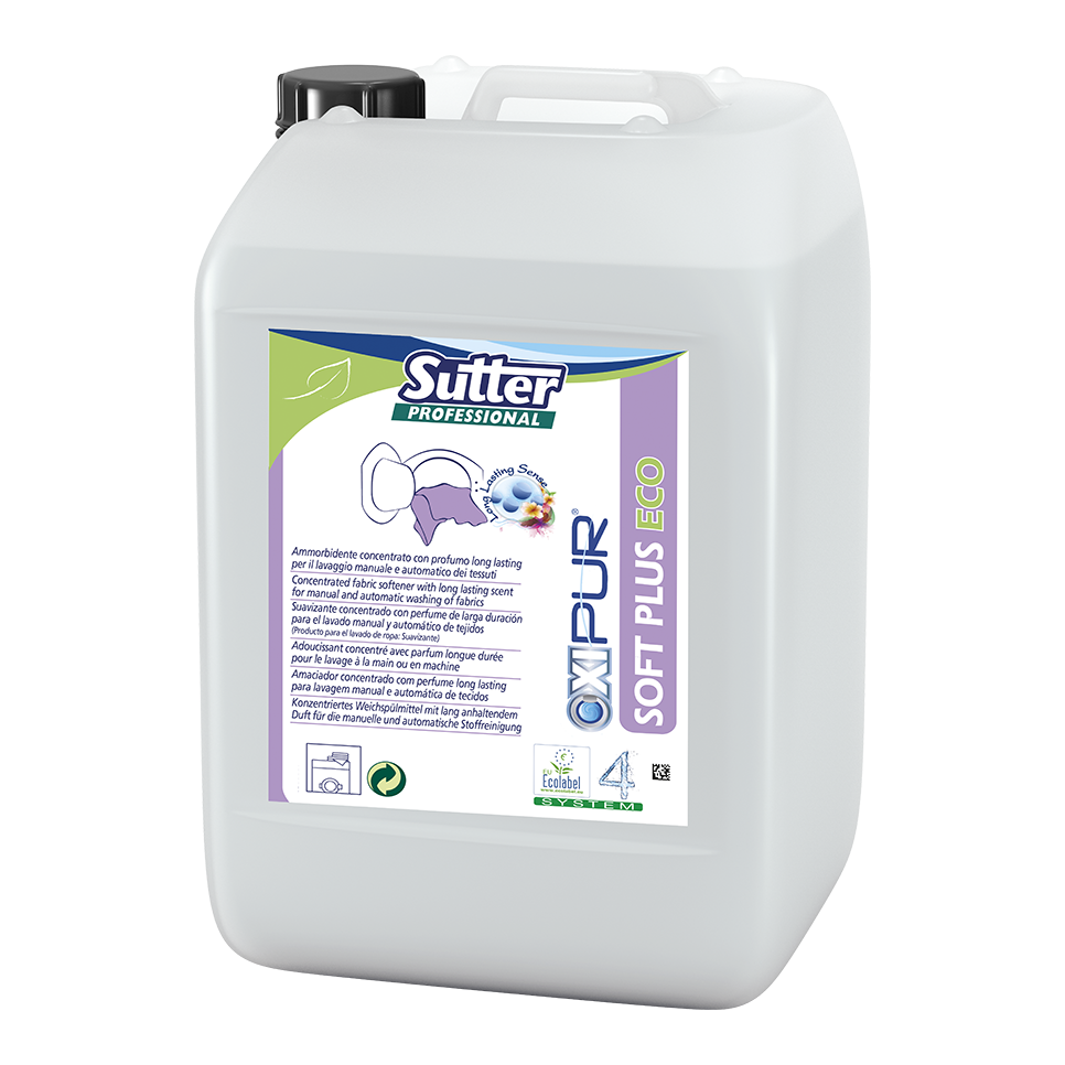 [573600] SOFT PLUS ECO, SUAVIZANTE LAVADO AUTOMÁTICA DE TEJIDOS