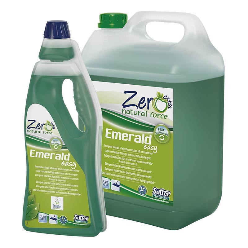 [438300] Emerald Easy Superconcentrado, Ecolabel, Detergente Desengrasante Natural