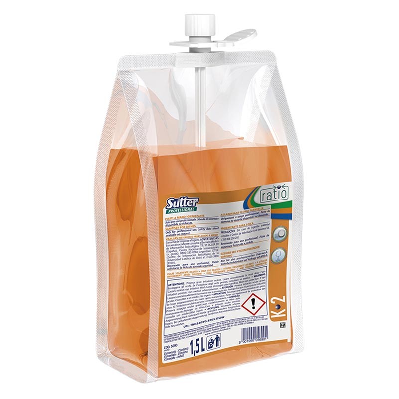 [569000] RATIO K-2, DETERGENTE CONCENTRADO PARA LAVADO VAJILLAS