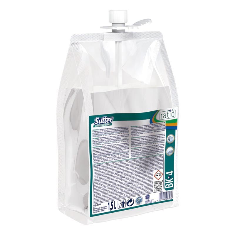 RATIO BK-4, DETERGENTE DESENGRASANTE CONCENTRADO