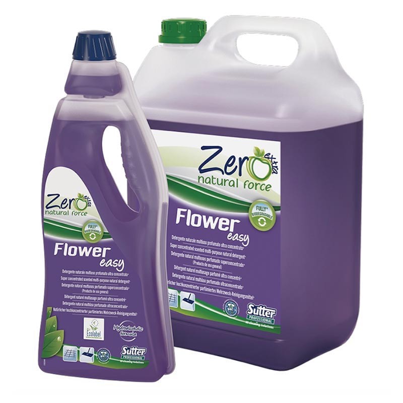 [549300] Flower Easy Superconcentrado, Ecolabel, Detergente Natural Hidroalcohólico