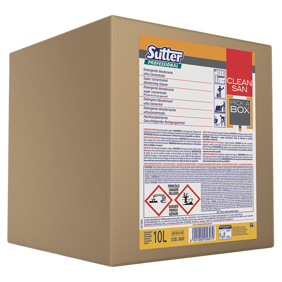 [560700] PICK A BOX CLEANSAN, DETERGENTE DESODORANTE