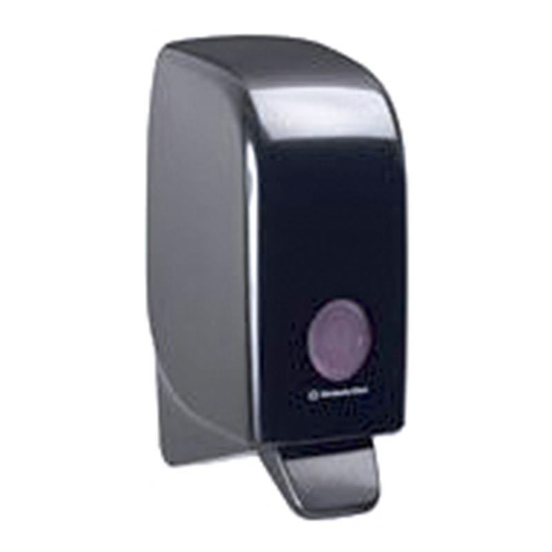 DISPENSADOR DE JABÓN AQUARIUS NEGRO PARA RECARGAS KLEENEX